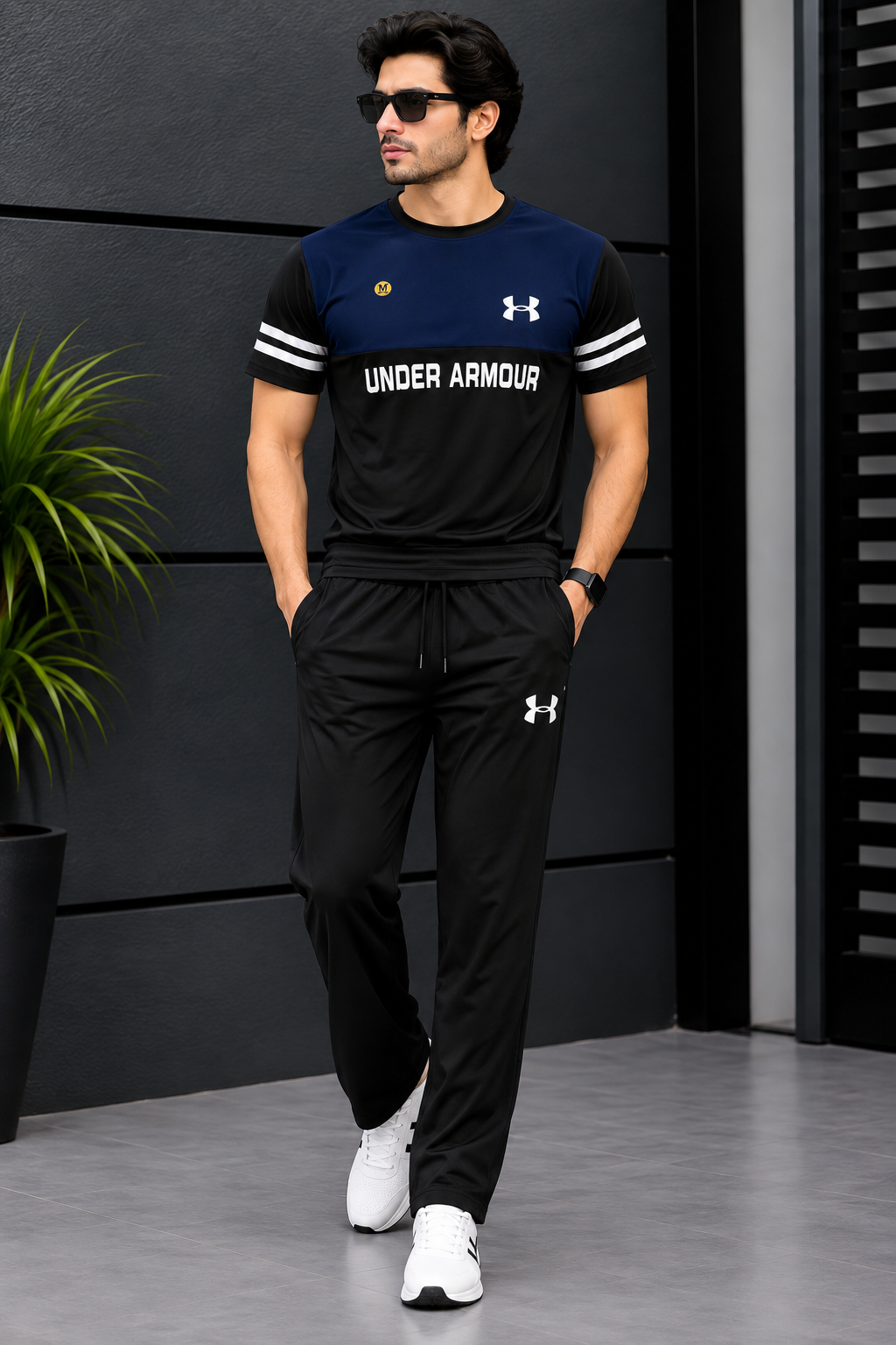 DRY FIT HALF SLEEVES TRACKSUIT- summer