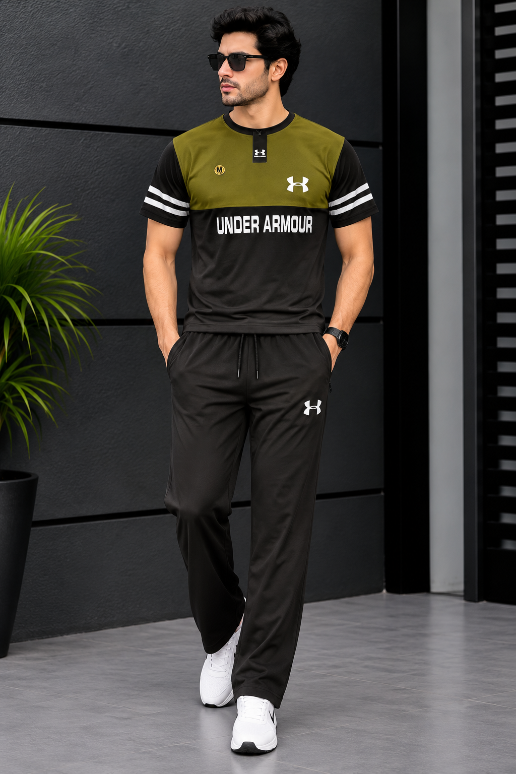 DRY FIT HALF SLEEVES TRACKSUIT- summer