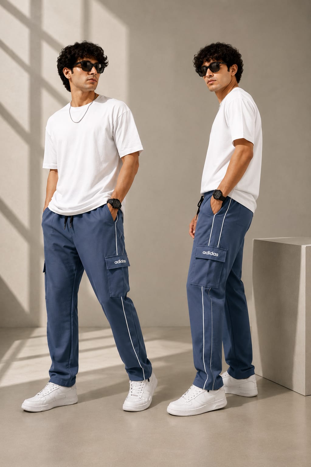 Premium Cargo Track Trousers 25%OFF