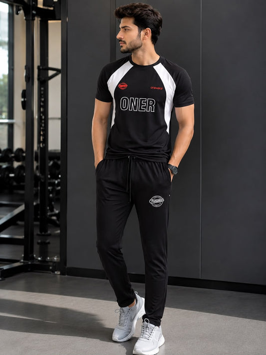 Men's Stylish Comfortable  and Premium Quality Dryfit Tracksuit-summer